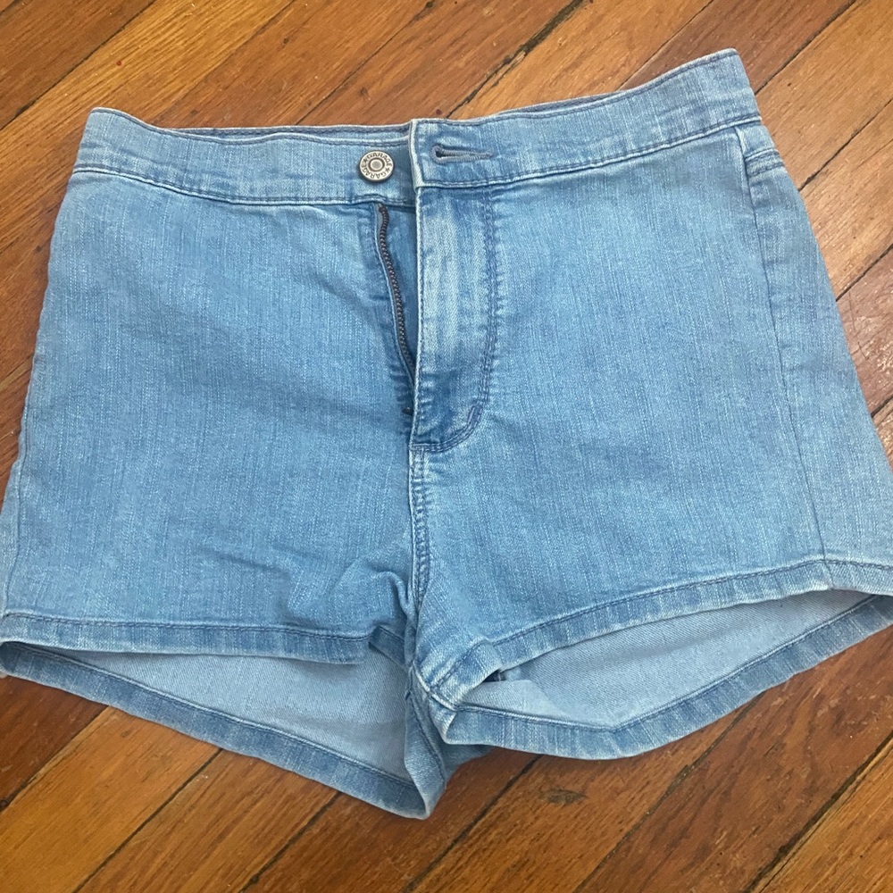 2/$10 High Waisted Jean Shorts Garage